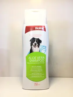 شامپو بایولاین سگ با رایحه الوئه ورا