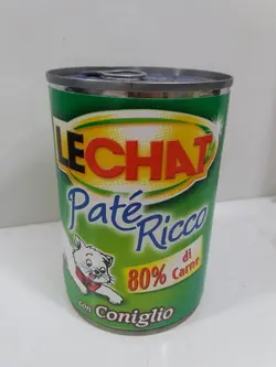 کنسرو برند lechat گربه با طعم خرگوش
