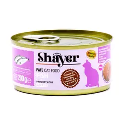 کنسرو گربه شایر طعم ماهی 200 گرمی