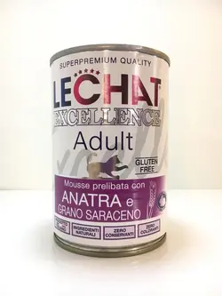 کنسرو اردک lechat برای گربه بالغ