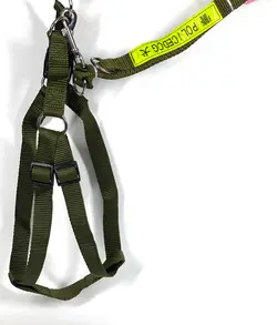 قلاده كتفي سبز رنگ police dog