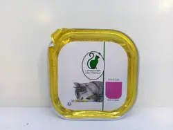 کنسرو گربه بالغ حاوی گوشت گاو