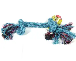 اسباب بازی سگ کنفی دو سر گره سایز متوسط