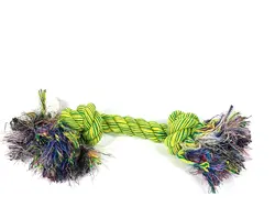 اسباب بازی سگ کنفی دو سر گره سایز بزرگ