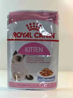 پوچ بچه گربه رویال کنین سن 4 تا 12 ماه مدل JELLY