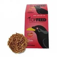 غذای مرغ مینا میلورم دار تاپ فید Top Feed