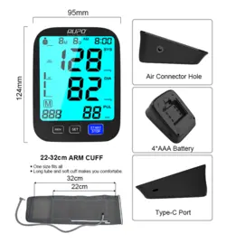 دستگاه فشار سنج دیجیتالی AUPO