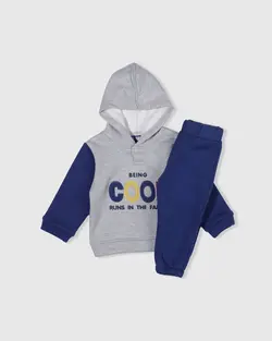 هودی شلوارپسرانه طرح cool ( 9 تا 24 ماه )