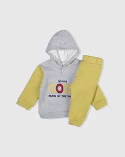 هودی شلوارپسرانه طرح cool ( 9 تا 24 ماه )