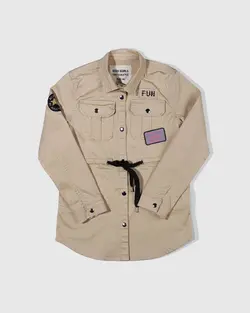 مانتو دخترانه طرح Artist ( 10 تا 14 سال )