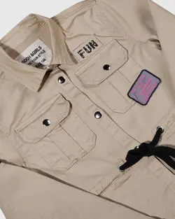 مانتو دخترانه طرح Artist ( 10 تا 14 سال )