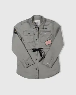 مانتو دخترانه طرح Artist ( 10 تا 14 سال )