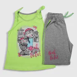 تاپ شلوارک دخترانه ( 6 تا 10 سال )