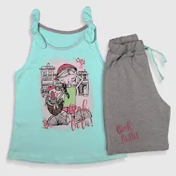 تاپ شلوارک دخترانه ( 6 تا 10 سال )