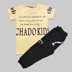 تیشرت و شلوارک جنس تریکو 6 تا 8 سال chado kids