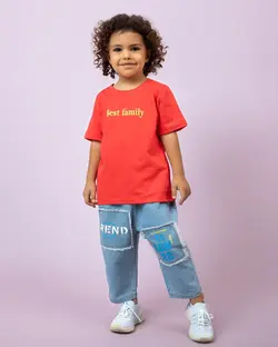 تیشرت پسرانه best family (18 ماه تا 7 سال) ست خانواده