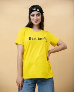 تیشرت زنانه best family – ست خانواده