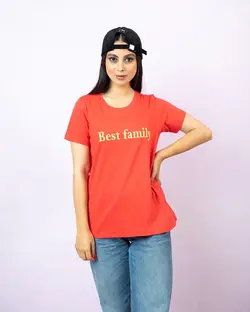 تیشرت زنانه best family – ست خانواده
