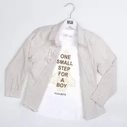 شومیز پسرانه و تیشرت پسرانه طرح موشک ( 2 تا 6 سال )