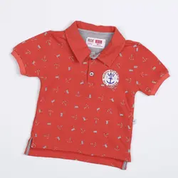 پلوشرت پسرانه طرح captain ( 9 تا 24 ماه )