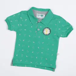 پلوشرت پسرانه طرح captain ( 9 تا 24 ماه )