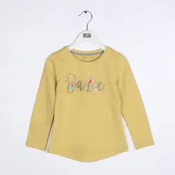 بلوز تک دخترانه طرح dance ( 10 تا 14 سال )