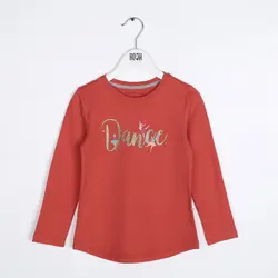 بلوز تک دخترانه طرح dance ( 10 تا 14 سال )