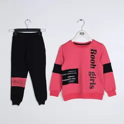 بلوز و شلوار ورزشی برش دار دخترانه ( 6 تا 10 سال ) | فروشگاه لباس بچه گانه هپی لند | دخترانه | پسرانه | نوزاد | مردانه | زنانه | تخفیف | خرید اینترنتی لباس ارزان