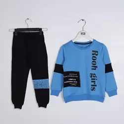 بلوز و شلوار ورزشی برش دار دخترانه ( 6 تا 10 سال ) | فروشگاه لباس بچه گانه هپی لند | دخترانه | پسرانه | نوزاد | مردانه | زنانه | تخفیف | خرید اینترنتی لباس ارزان