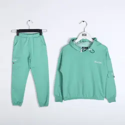 هودی و شلوار دخترانه جیب پاکتی (6تا10سال) | فروشگاه لباس بچه گانه هپی لند | دخترانه | پسرانه | نوزاد | مردانه | زنانه | تخفیف | خرید اینترنتی لباس ارزان