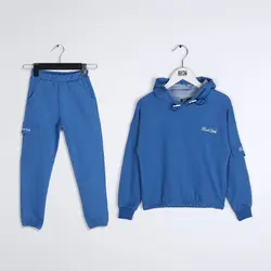 هودی و شلوار دخترانه جیب پاکتی (6تا10سال) | فروشگاه لباس بچه گانه هپی لند | دخترانه | پسرانه | نوزاد | مردانه | زنانه | تخفیف | خرید اینترنتی لباس ارزان