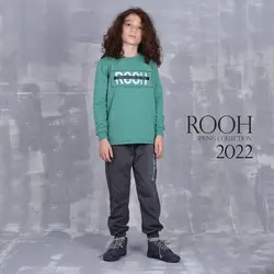 بلوز و شلوار بیسیک پسرانه چاپ rooh ( 6 تا 10 سال ) | فروشگاه لباس بچه گانه هپی لند | دخترانه | پسرانه | نوزاد | مردانه | زنانه | تخفیف | خرید اینترنتی لباس ارزان