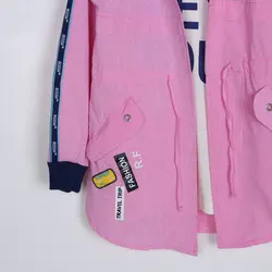 تیشرت و مانتو دخترانه کلاهدار ( 10 تا 14 سال )