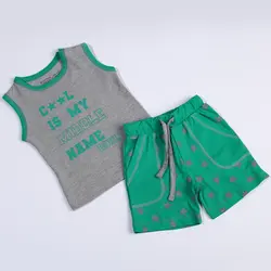 تاپ و شلوارک پسرانه (9 تا 24 ماه) | فروشگاه لباس بچه گانه هپی لند | دخترانه | پسرانه | نوزاد | مردانه | زنانه | تخفیف | خرید اینترنتی لباس ارزان