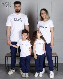 تیشرت و شلوار زنانه_ست خانواده ( سایز 38 تا 44 )