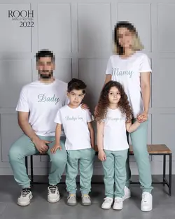 تیشرت و شلوار زنانه_ست خانواده ( سایز 38 تا 44 )