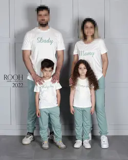 تیشرت و شلوار زنانه_ست خانواده ( سایز 38 تا 44 )