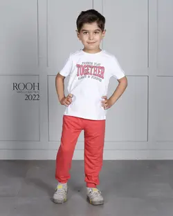 تیشرت و شلوار پسرانه_ست خانواده  ( 2 تا 6 سال )