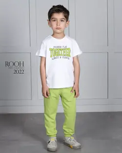 تیشرت و شلوار پسرانه_ست خانواده  ( 2 تا 6 سال )