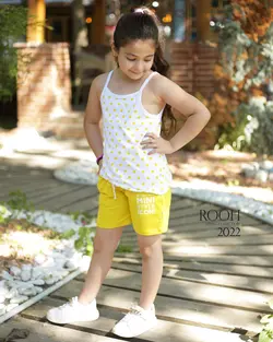 تاپ و شلوارک دخترانه ( 6 تا 10 سال )