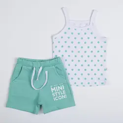 تاپ و شلوارک دخترانه ( 6 تا 10 سال )