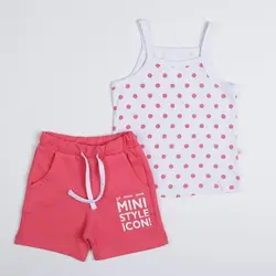 تاپ و شلوارک دخترانه ( 6 تا 10 سال )