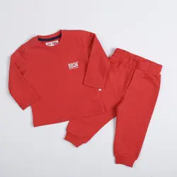 بلوز وشلوار طرح ROOH پسرانه_ست خانواده ( 9 تا 24 ماه )