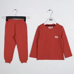 بلوز وشلوار طرح ROOH پسرانه_ست خانواده( 2 تا 6 سال )