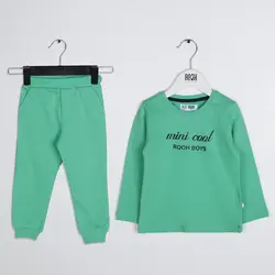 بلوز وشلوار طرح minicool پسرانه_ست خانواده( 2 تا 6 سال )