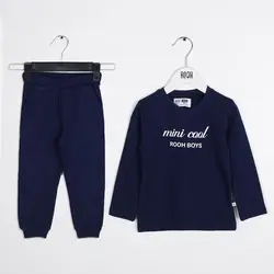 بلوز وشلوار طرح minicool پسرانه_ست خانواده( 2 تا 6 سال )