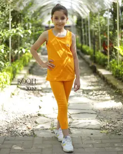 تاپ دخترانه طرح ROOH ( 10 تا 14 سال )