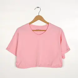 کراپ زنانه (تیشرت نیم تنه)-(سایز 38 تا 44 )