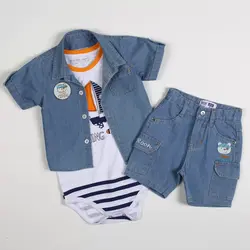 ست پسرانه طرح خرس ملوان ( 9 تا 24 ماه )