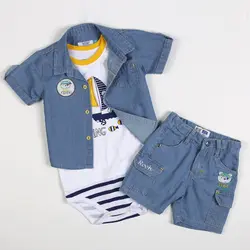 ست پسرانه طرح خرس ملوان ( 9 تا 24 ماه )